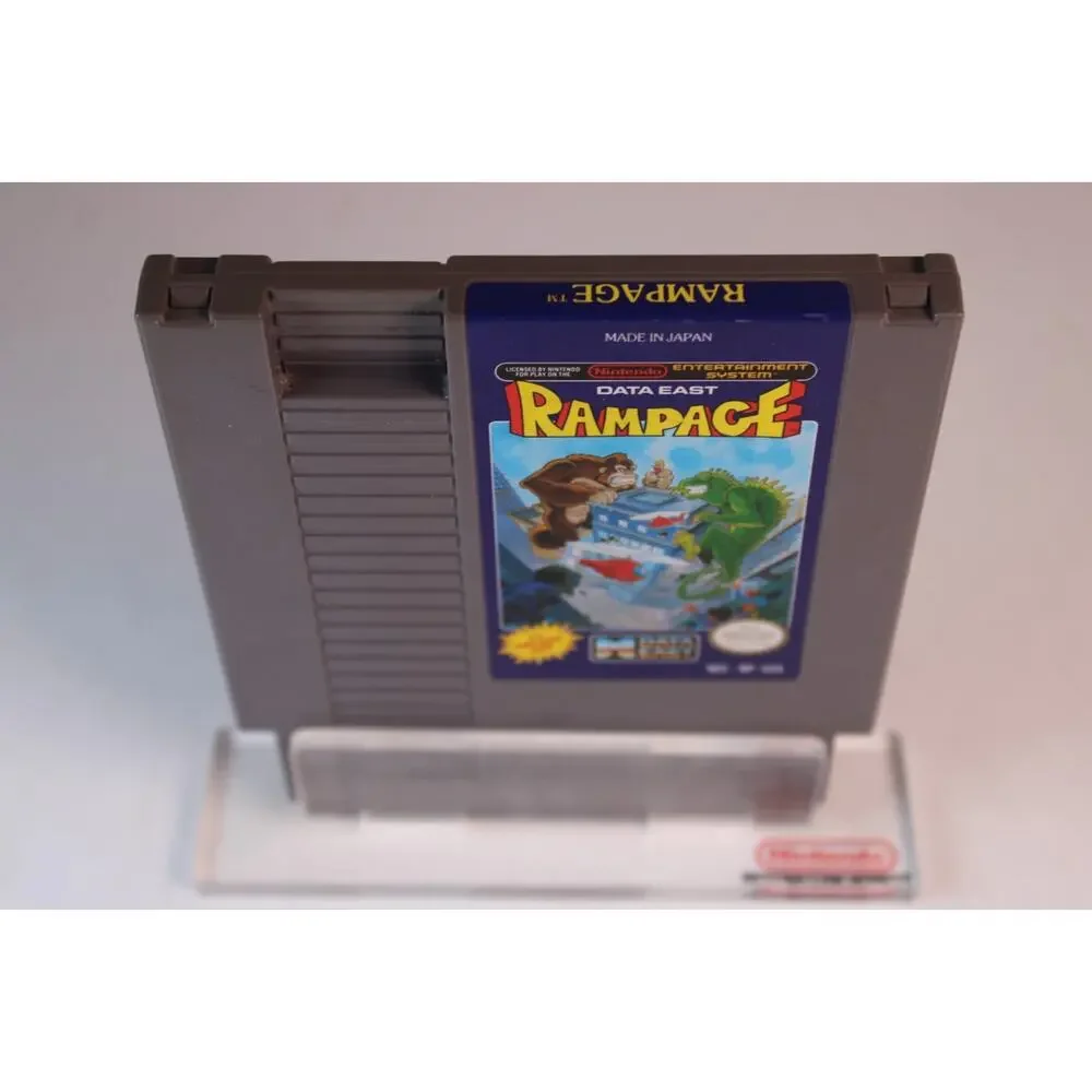 Rampage (Nintendo Entertainment System, 1988) Game Cart Only, Tested/Works